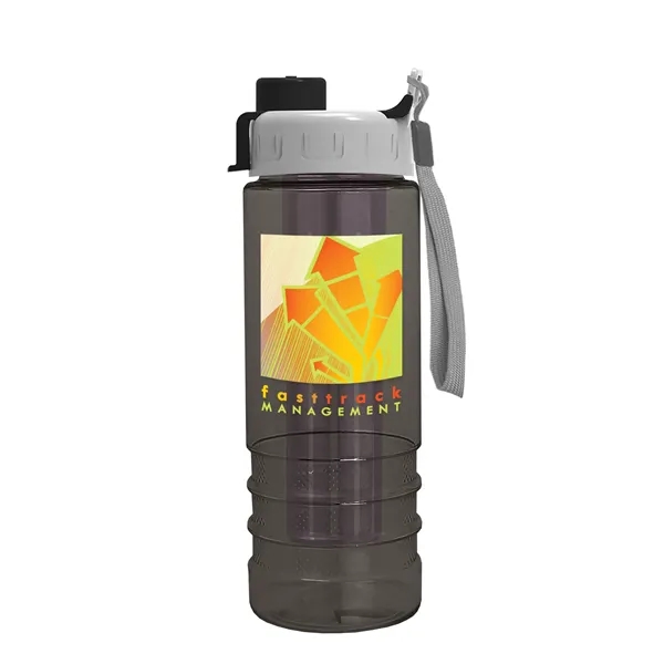 Salute Infuser - 24 oz. Bottle with Quick Snap Lid... from ASI 40480 Koozie Group