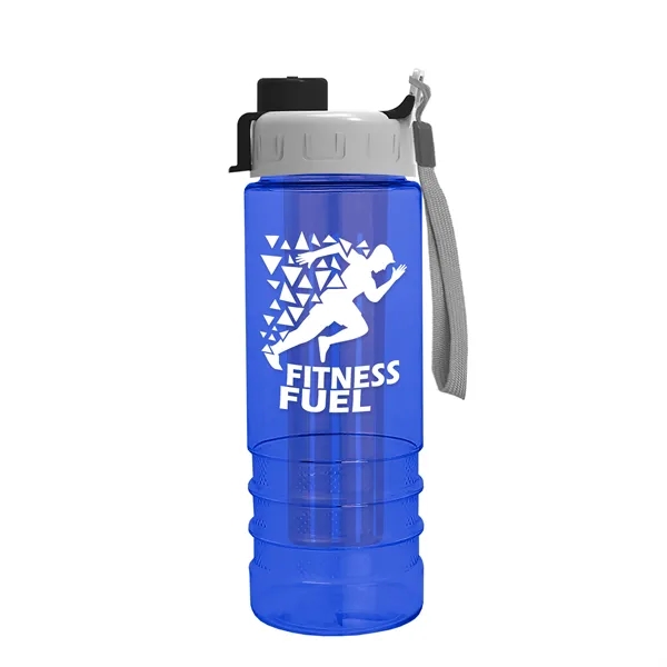 Salute Infuser - 24 oz. Bottle with Quick Snap Lid... from ASI 40480 Koozie Group