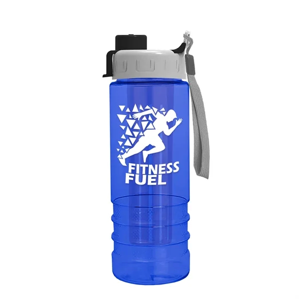 Salute Infuser - 24 oz. Bottle with Quick Snap Lid... from ASI 40480 Koozie Group