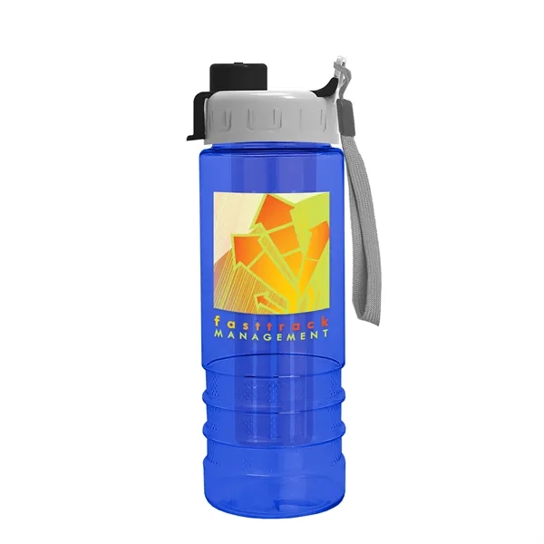 Salute Infuser - 24 oz. Bottle with Quick Snap Lid... from ASI 40480 Koozie Group