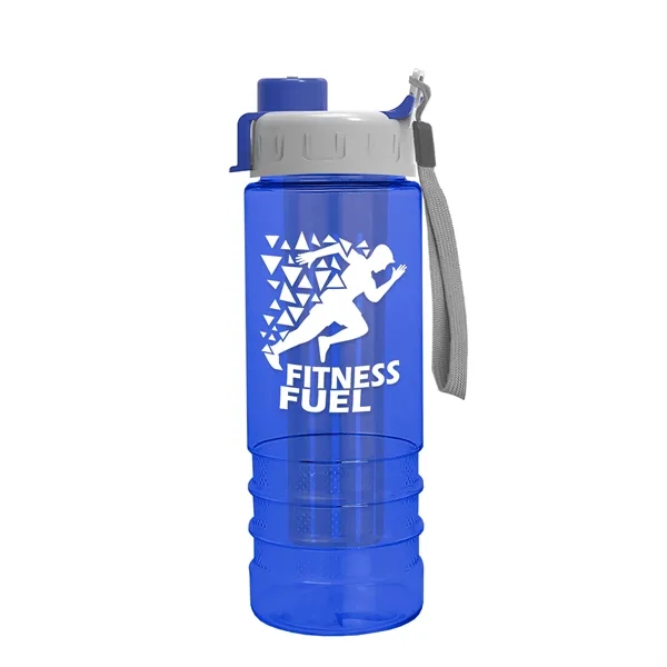Salute Infuser - 24 oz. Bottle with Quick Snap Lid... from ASI 40480 Koozie Group