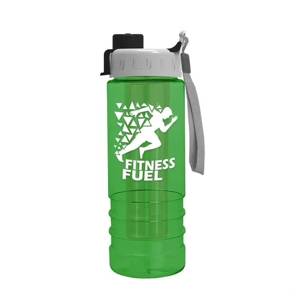 Salute Infuser - 24 oz. Bottle with Quick Snap Lid... from ASI 40480 Koozie Group