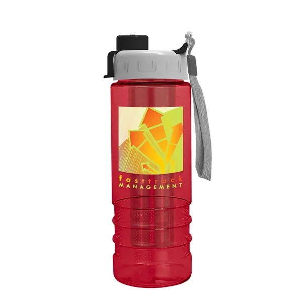 Salute Infuser - 24 oz. Bottle with Quick Snap Lid... from ASI 40480 Koozie Group