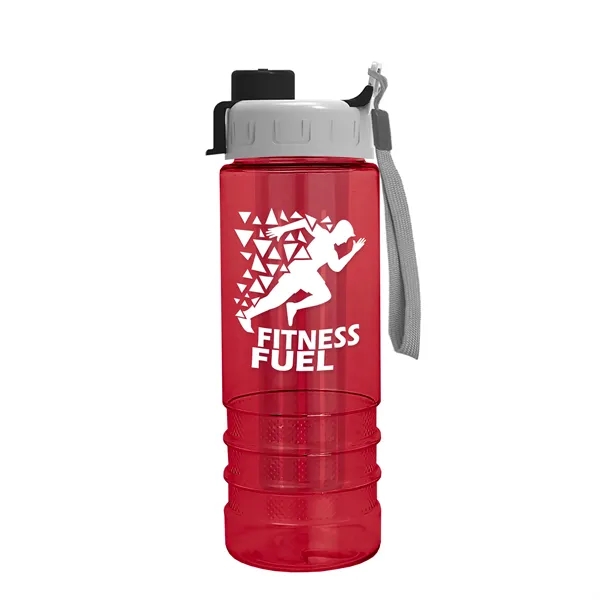 Salute Infuser - 24 oz. Bottle with Quick Snap Lid... from ASI 40480 Koozie Group