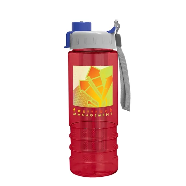 Salute Infuser - 24 oz. Bottle with Quick Snap Lid... from ASI 40480 Koozie Group