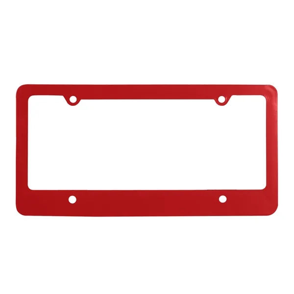 Classic license plate frame with holes and retaining clips.... from ASI 40480 Koozie Group
