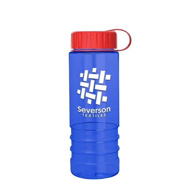 Salute-2 - 24 oz. Bottle with Tethered Lid... from ASI 40480 Koozie Group