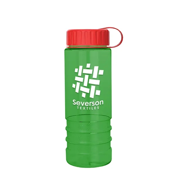 Salute-2 - 24 oz. Bottle with Tethered Lid... from ASI 40480 Koozie Group