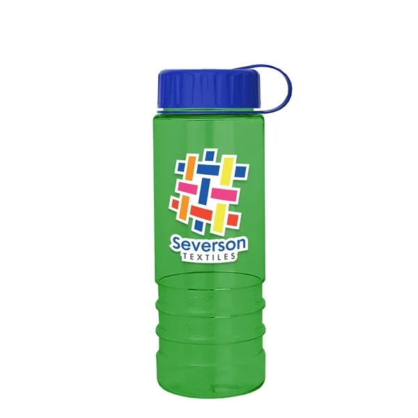 Salute-2 - 24 oz. Bottle with Tethered Lid... from ASI 40480 Koozie Group