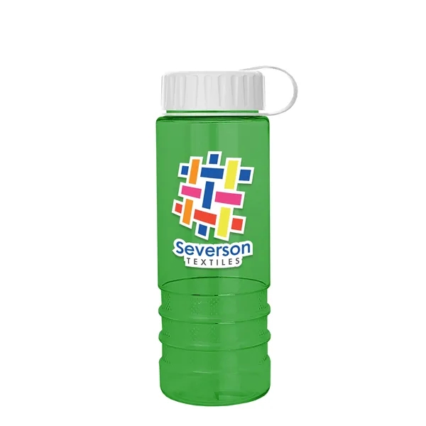 Salute-2 - 24 oz. Bottle with Tethered Lid... from ASI 40480 Koozie Group