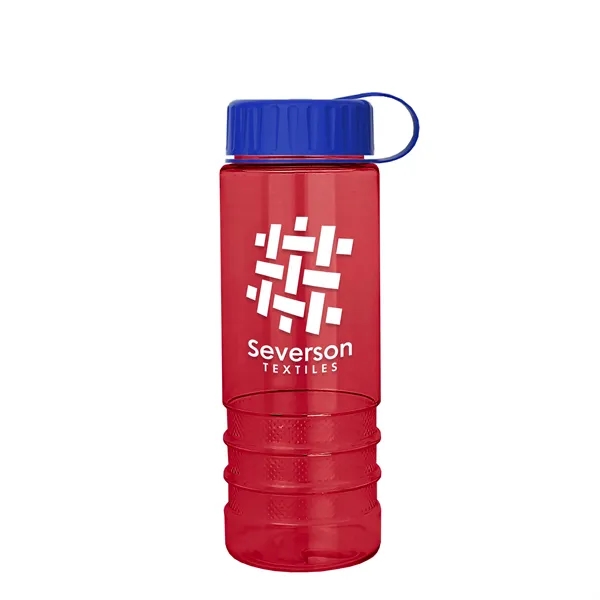 Salute-2 - 24 oz. Bottle with Tethered Lid... from ASI 40480 Koozie Group