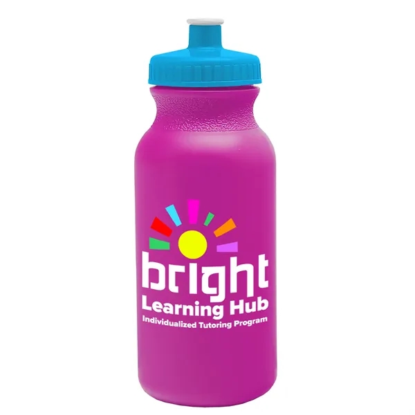 20 oz. Sports bottle with Push Pull.... from ASI 40480 Koozie Group