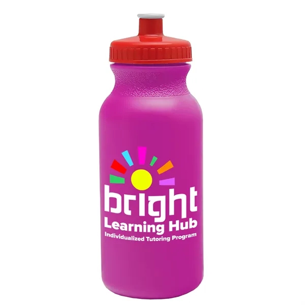 20 oz. Sports bottle with Push Pull.... from ASI 40480 Koozie Group