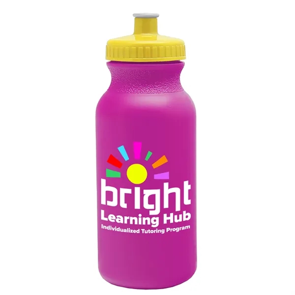 20 oz. Sports bottle with Push Pull.... from ASI 40480 Koozie Group