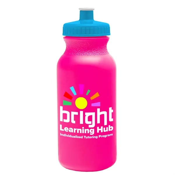 20 oz. Sports bottle with Push Pull.... from ASI 40480 Koozie Group