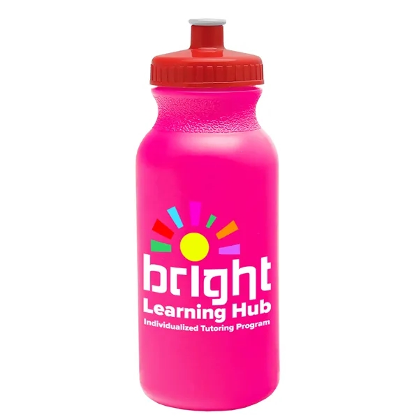 20 oz. Sports bottle with Push Pull.... from ASI 40480 Koozie Group