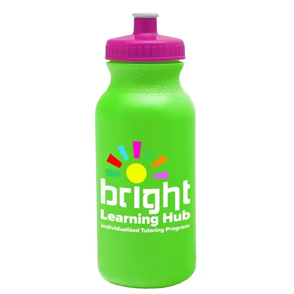 20 oz. Sports bottle with Push Pull.... from ASI 40480 Koozie Group