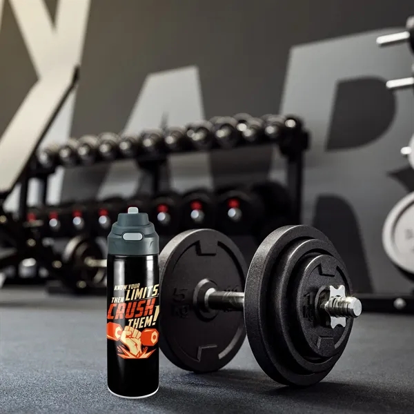 Pop Up 24 oz. Recycled Stainless Steel Bottle... from ASI 30208 A P Specialties / AP Specialties