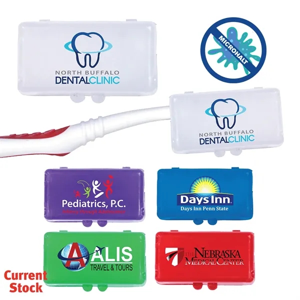 MicroHalt™ Toothbrush Cover, Full Color Digital... from ASI 30270 Aakron Line