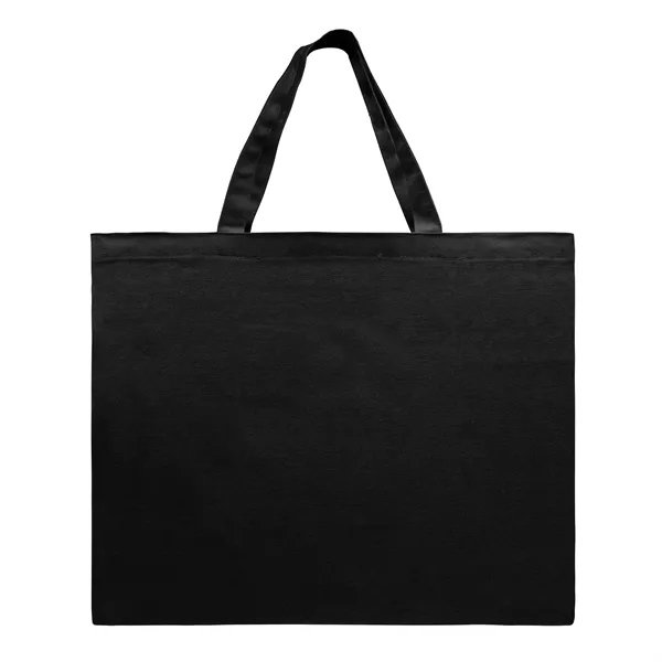 Union/USA Made 10 oz dyed cotton canvas flat tote with self... from ASI 73775 Unionwear