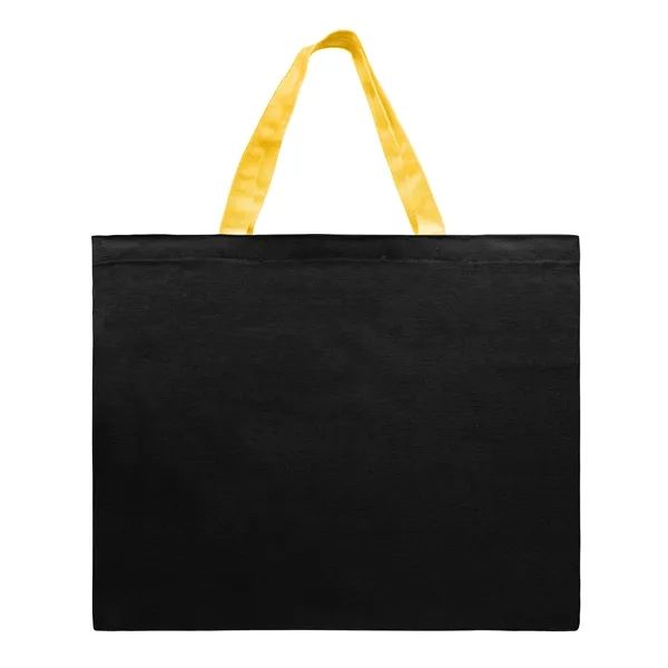 Union/USA Made 10 oz dyed cotton canvas flat tote with self... from ASI 73775 Unionwear