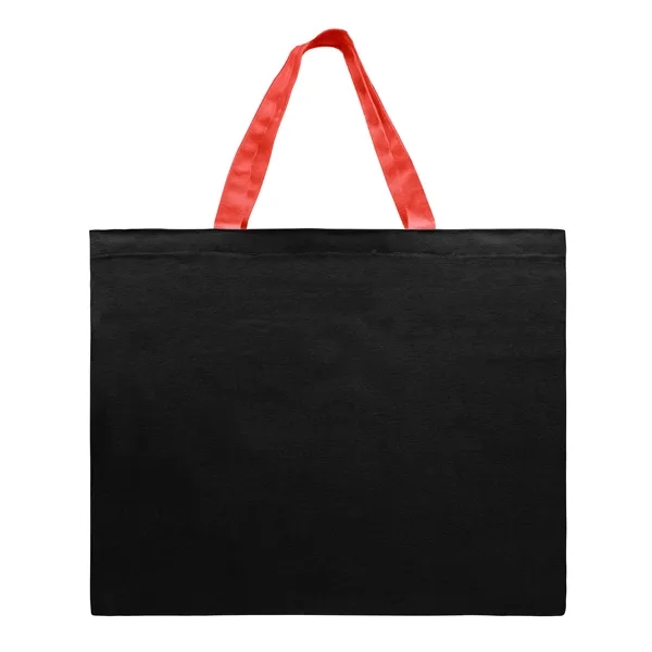 Union/USA Made 10 oz dyed cotton canvas flat tote with self... from ASI 73775 Unionwear