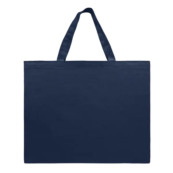Union/USA Made 10 oz dyed cotton canvas flat tote with self... from ASI 73775 Unionwear