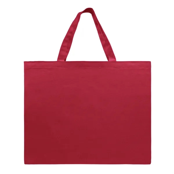 Union/USA Made 10 oz dyed cotton canvas flat tote with self... from ASI 73775 Unionwear