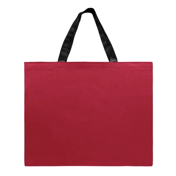 Union/USA Made 10 oz dyed cotton canvas flat tote with self... from ASI 73775 Unionwear