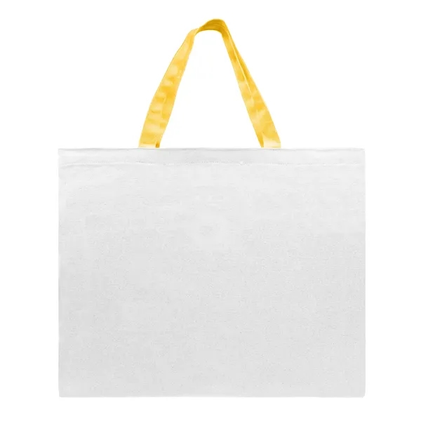 Union/USA Made 10 oz dyed cotton canvas flat tote with self... from ASI 73775 Unionwear