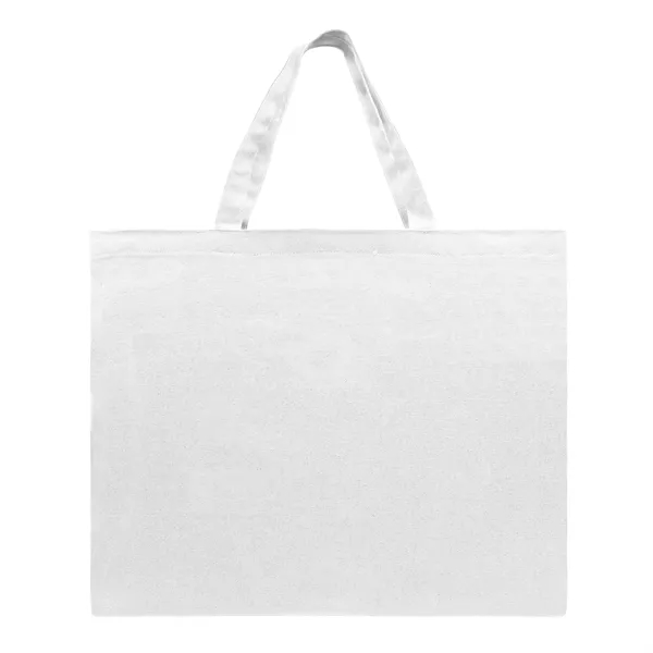 Union/USA Made 10 oz dyed cotton canvas flat tote with self... from ASI 73775 Unionwear