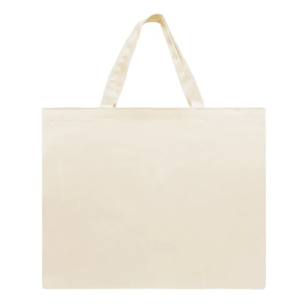 Union/USA Made 10 oz natural cotton canvas flat tote with self... from ASI 73775 Unionwear