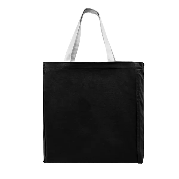 Union/USA Made durable 10 oz dyed cotton canvas tote with bound... from ASI 73775 Unionwear