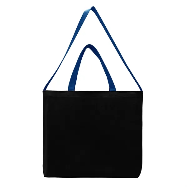 Union/USA Made durable 10 oz dyed cotton canvas tote with bound... from ASI 73775 Unionwear