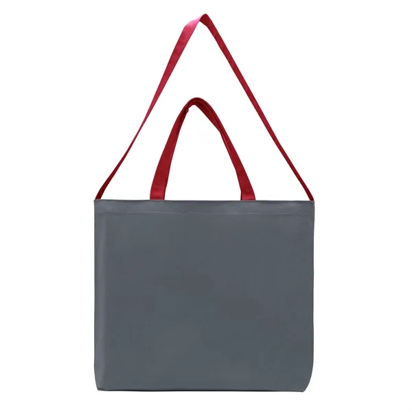Union/USA Made durable 10 oz dyed cotton canvas tote with bound... from ASI 73775 Unionwear