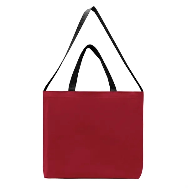 Union/USA Made durable 10 oz dyed cotton canvas tote with bound... from ASI 73775 Unionwear