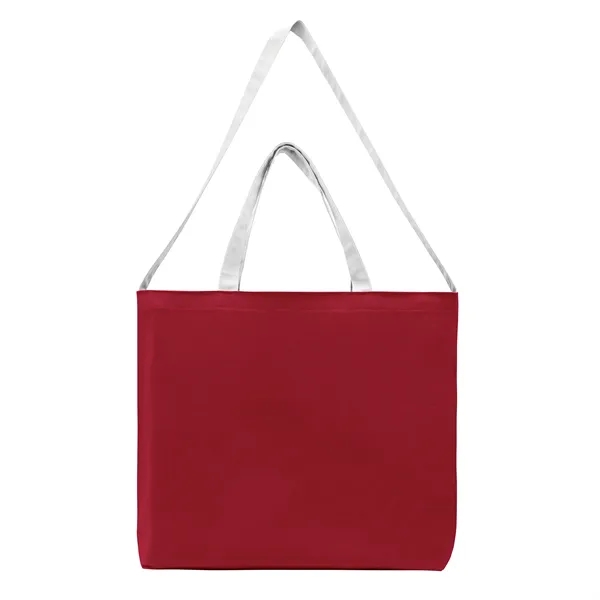 Union/USA Made durable 10 oz dyed cotton canvas tote with bound... from ASI 73775 Unionwear