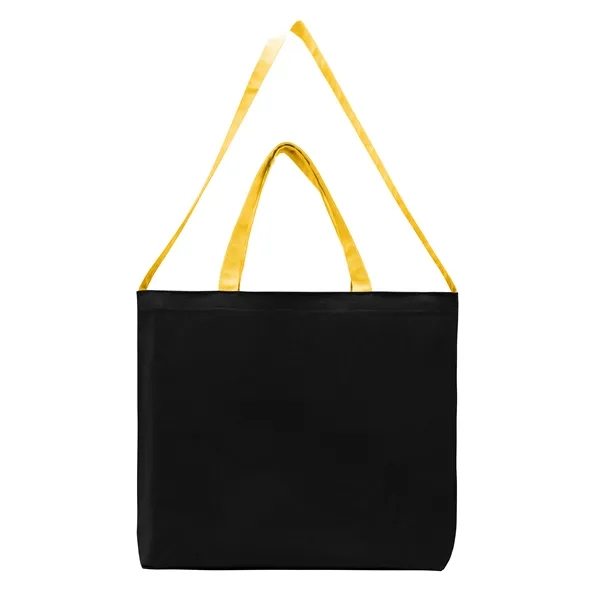 Union/USA Made durable 10 oz dyed cotton canvas tote with bound... from ASI 73775 Unionwear