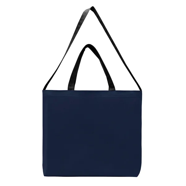 Union/USA Made durable 10 oz dyed cotton canvas tote with bound... from ASI 73775 Unionwear