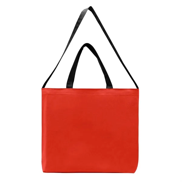 Union/USA Made durable 10 oz dyed cotton canvas tote with bound... from ASI 73775 Unionwear