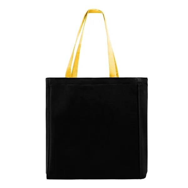 Union/USA Made durable 10 oz dyed cotton canvas tote with bound... from ASI 73775 Unionwear