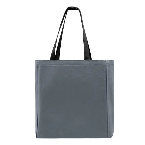 Union/USA Made durable 10 oz dyed cotton canvas tote with bound... from ASI 73775 Unionwear