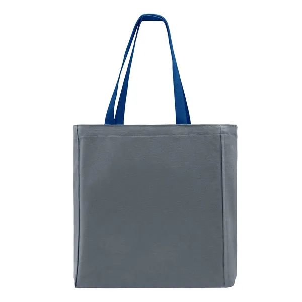 Union/USA Made durable 10 oz dyed cotton canvas tote with bound... from ASI 73775 Unionwear