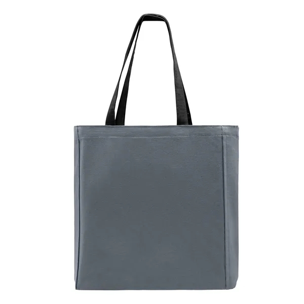 Union/USA Made durable 10 oz dyed cotton canvas tote with bound... from ASI 73775 Unionwear