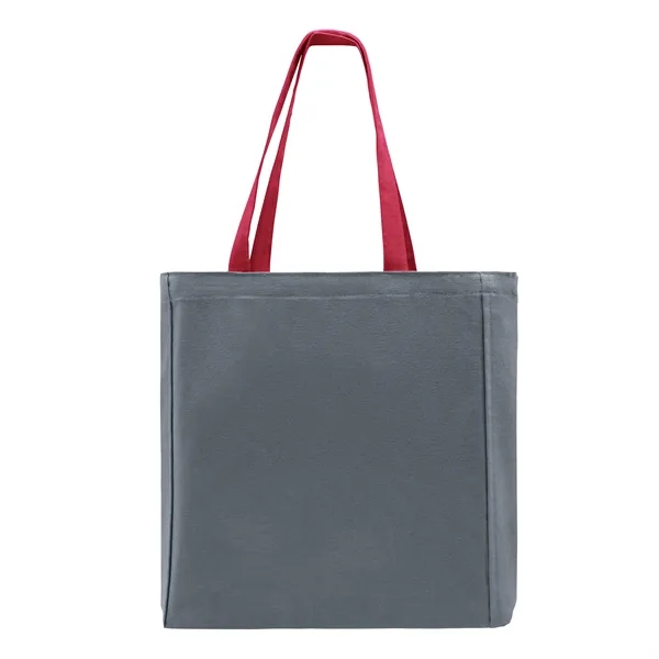Union/USA Made durable 10 oz dyed cotton canvas tote with bound... from ASI 73775 Unionwear