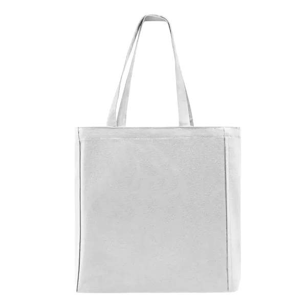 Union/USA Made durable 10 oz dyed cotton canvas tote with bound... from ASI 73775 Unionwear