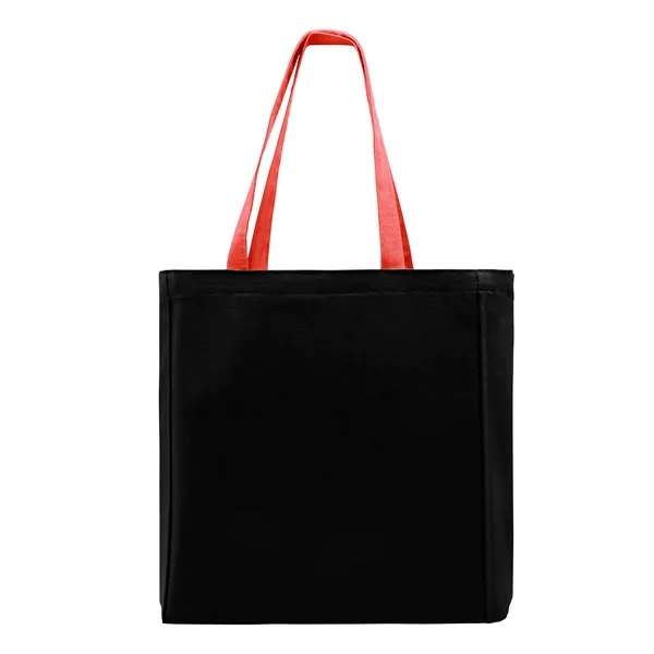 Union/USA Made durable 10 oz dyed cotton canvas tote with bound... from ASI 73775 Unionwear