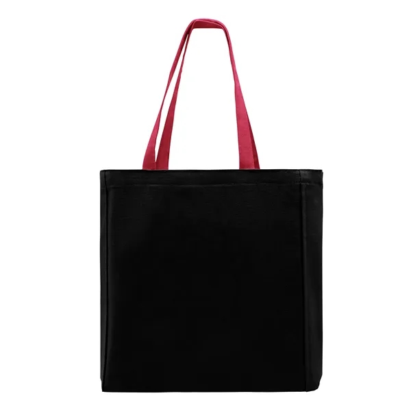Union/USA Made durable 10 oz dyed cotton canvas tote with bound... from ASI 73775 Unionwear