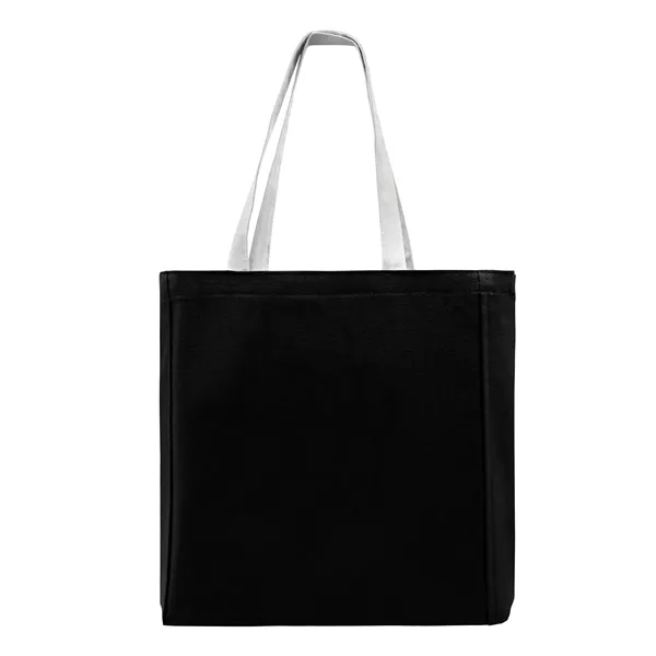 Union/USA Made durable 10 oz dyed cotton canvas tote with bound... from ASI 73775 Unionwear