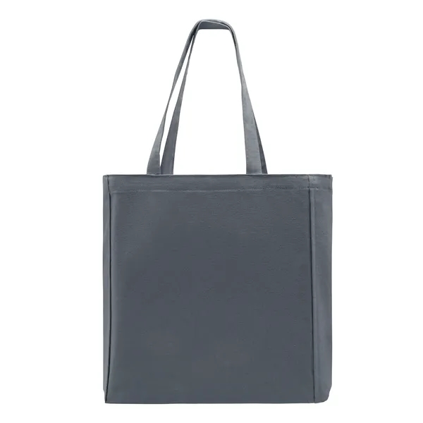 Union/USA Made durable 10 oz dyed cotton canvas tote with bound... from ASI 73775 Unionwear